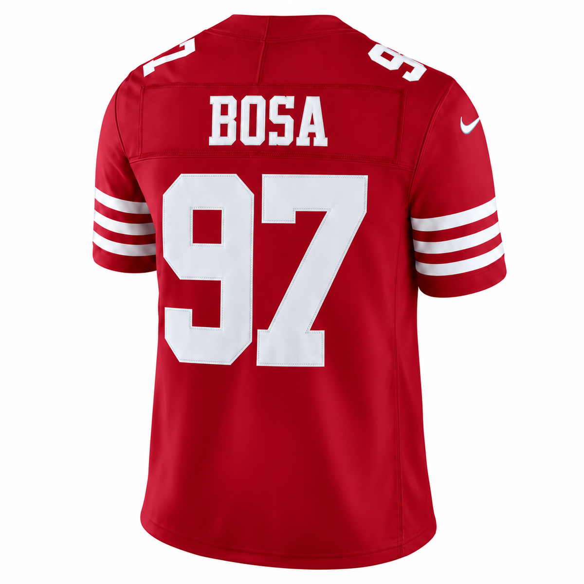 Men's Nick Bosa #97 San Francisco 49ers Team Vapor F.U.S.E. Stitched Limited Jersey