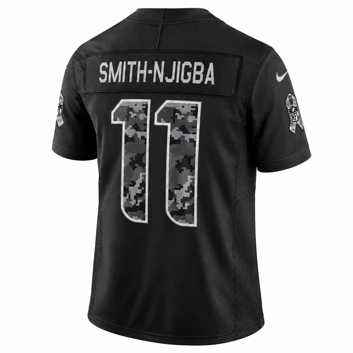 Men’s Jaxon Smith-Njigba #11 Seattle Seahawks 2026 Salute to Service Stitched Limited Jersey – Black