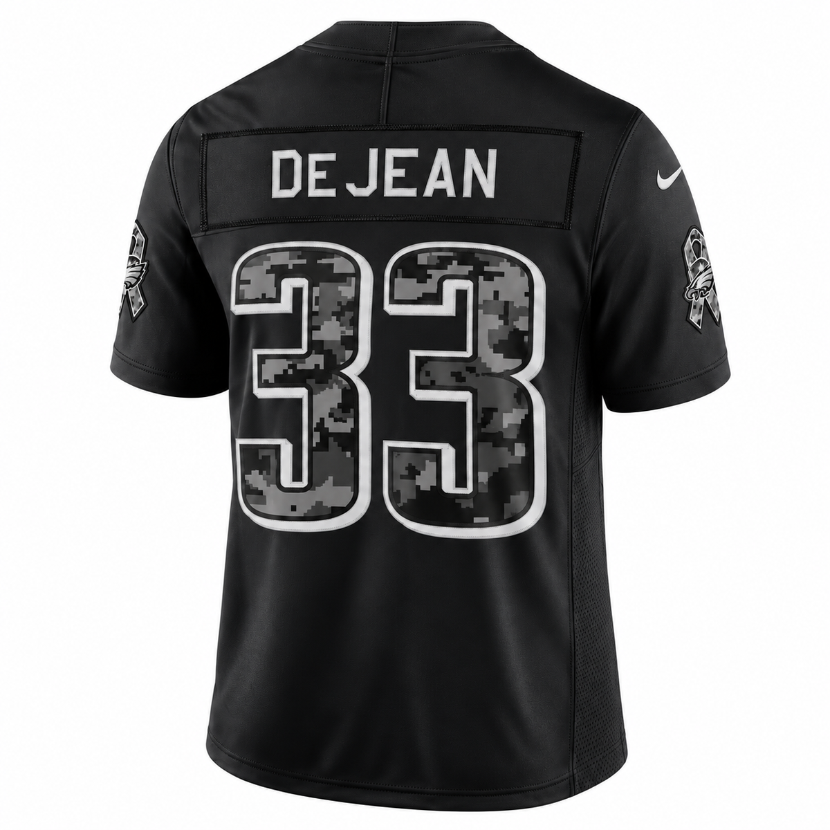 Men’s Cooper DeJean #33 Philadelphia Eagles Salute to Service Football Fan Jersey – Black