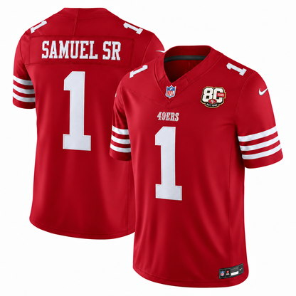 Men's San Francisco 49ers Team Vapor F.U.S.E. Stitched Limited Jersey