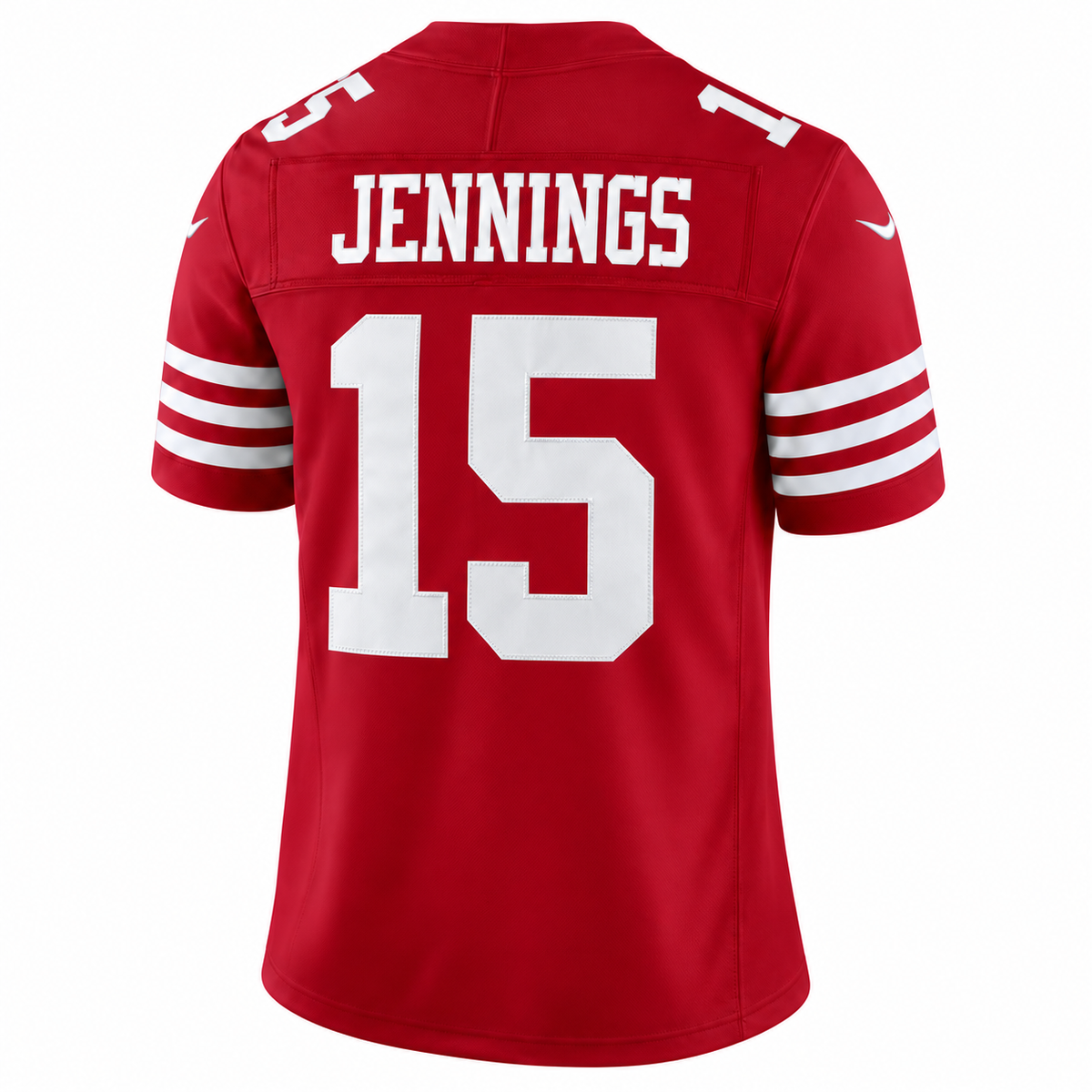 Men's Jauan Jennings #15 San Francisco 49ers Team Vapor F.U.S.E. Stitched Limited Jersey