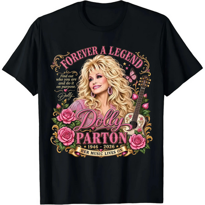 Women's Casual Print Short-Sleeve T-Shirt Legend Forever