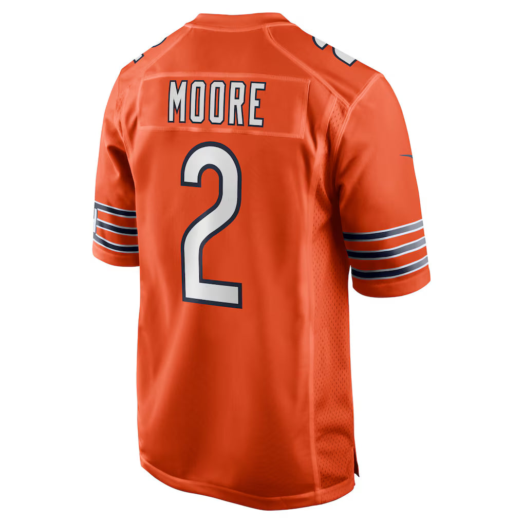 Chicago Bears Alternate Game Jersey - Orange - D.J. Moore - Mens