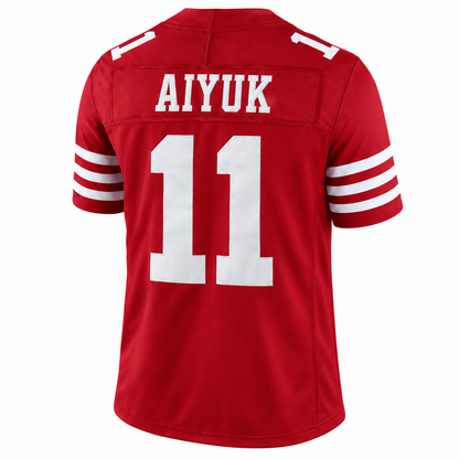 Men's Brandon Aiyuk #11 San Francisco 49ers Team Vapor F.U.S.E. Stitched Limited Jersey