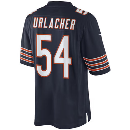 Men's Chicago Bears Brian Urlacher Navy Blue Team Color Limited Jersey