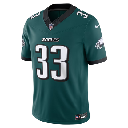 Men's Philadelphia Eagles Cooper DeJean Kelly Green Alternate Vapor F.U.S.E. Stitched Limited Jersey