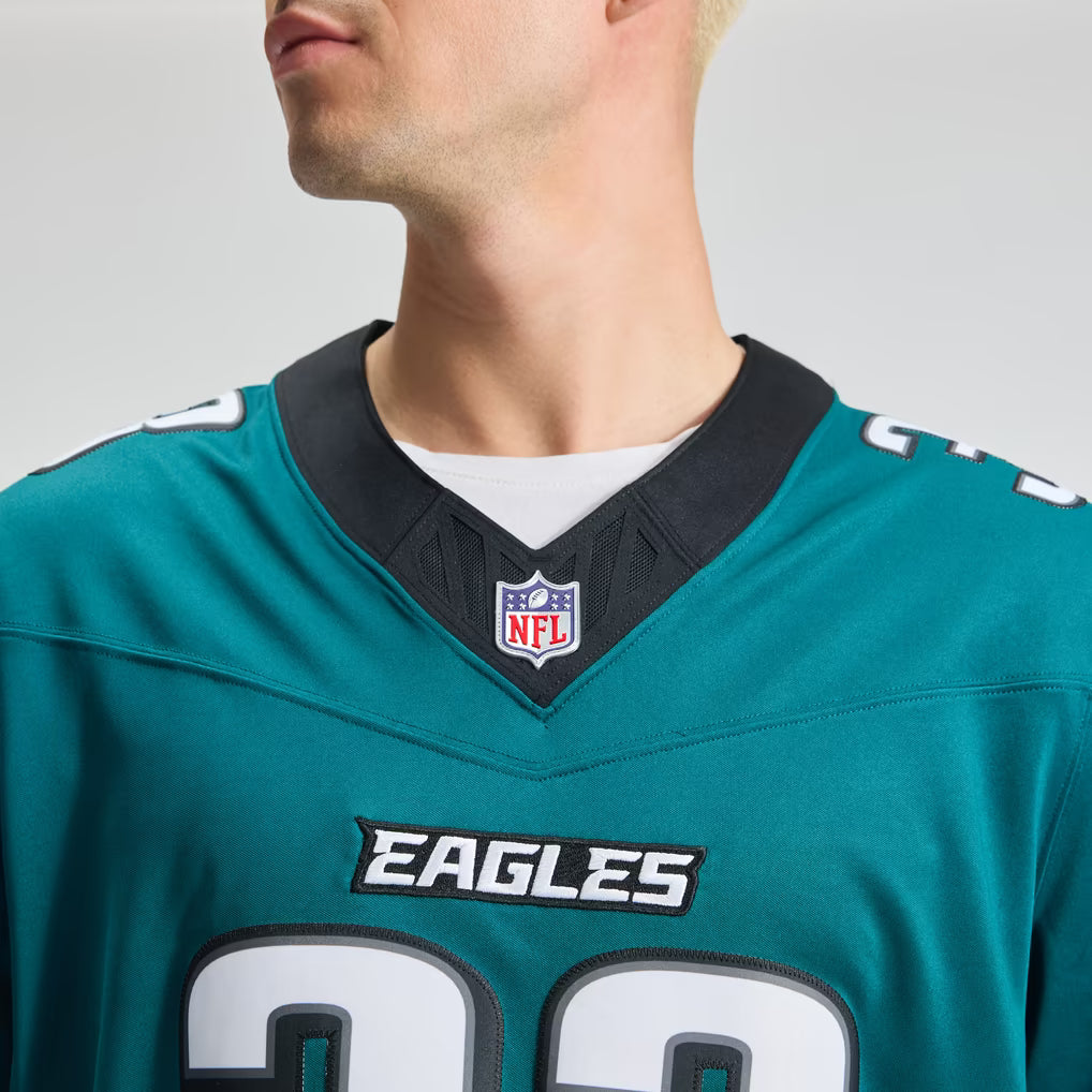 Men's Philadelphia Eagles Cooper DeJean Kelly Green Alternate Vapor F.U.S.E. Stitched Limited Jersey