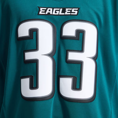 Men's Philadelphia Eagles Cooper DeJean Kelly Green Alternate Vapor F.U.S.E. Stitched Limited Jersey