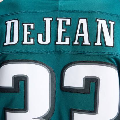 Men's Philadelphia Eagles Cooper DeJean Kelly Green Alternate Vapor F.U.S.E. Stitched Limited Jersey