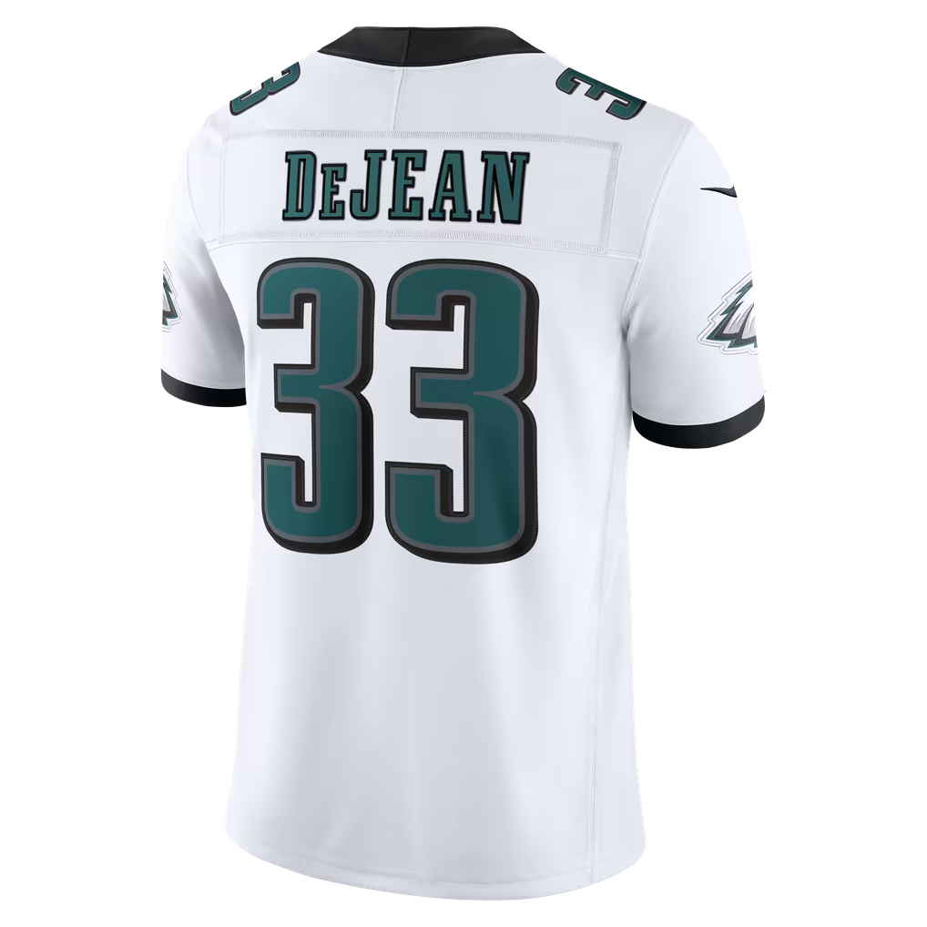 Men's Philadelphia Eagles Cooper DeJean Kelly Green Alternate Vapor F.U.S.E. Stitched Limited Jersey