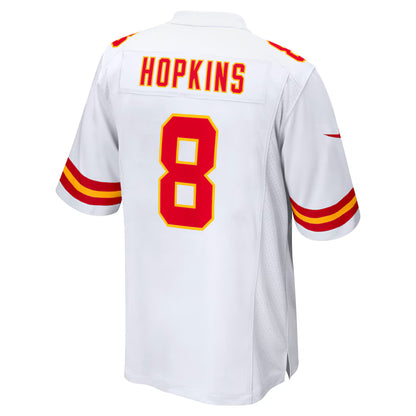 Men's DeAndre Hopkins White Kansas City Chiefs Player Game Jersey