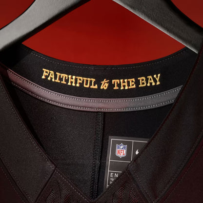 George Kittle San Francisco 49ers Rivalries Collection Stitched Limited Jersey - Black