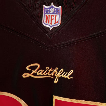 George Kittle San Francisco 49ers Rivalries Collection Stitched Limited Jersey - Black