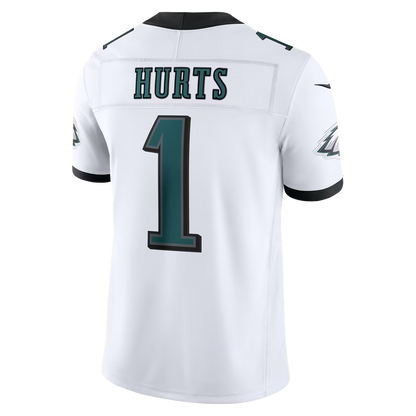 Men's Philadelphia Eagles Jalen Hurts Black Alternate Vapor F.U.S.E. Stitched Limited Jersey