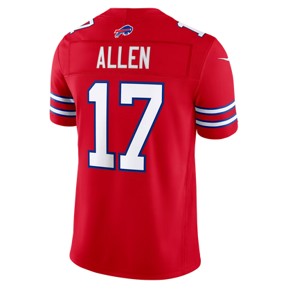 Men's Buffalo Bills Josh Allen Vapor F.U.S.E. Stitched Limited Jersey