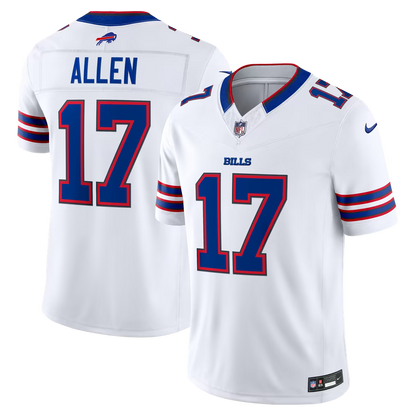 Men's Buffalo Bills Josh Allen Vapor F.U.S.E. Stitched Limited Jersey