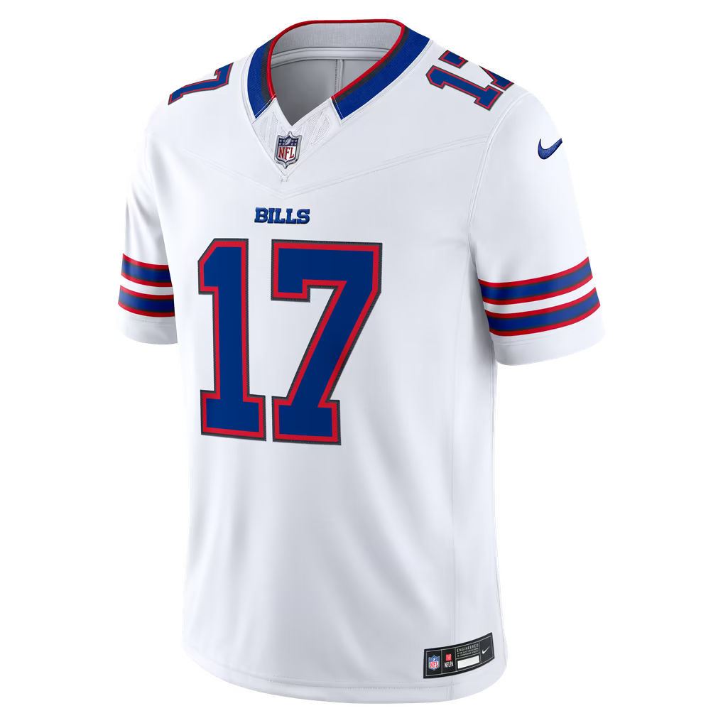 Men's Buffalo Bills Josh Allen Vapor F.U.S.E. Stitched Limited Jersey