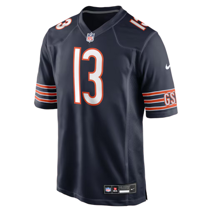 Men's Chicago Bears Keenan Allen Navy Team Game Jersey