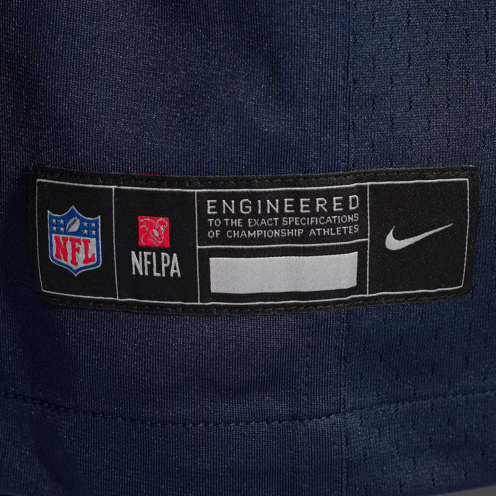 Men's Chicago Bears Keenan Allen Navy Team Game Jersey