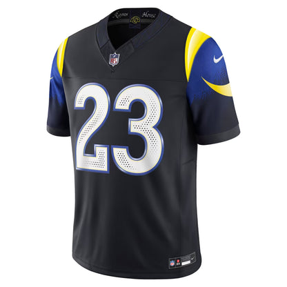 Kyren Williams Los Angeles Rams Rivalries Collection Stitched Limited Jersey - Dark Blue
