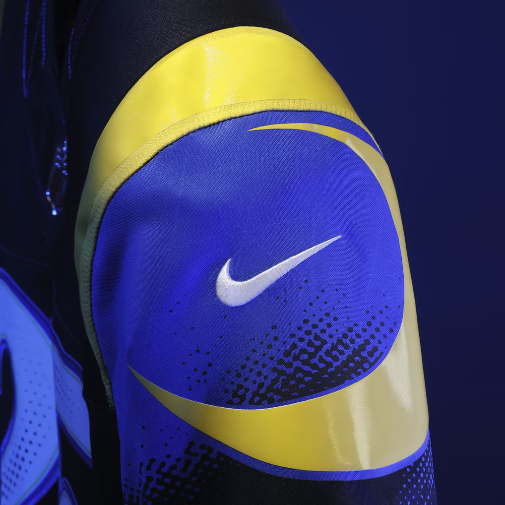 Kyren Williams Los Angeles Rams Rivalries Collection Stitched Limited Jersey - Dark Blue