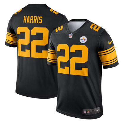 Men's Pittsburgh Steelers Najee Harris Black Legend Player Performance Top