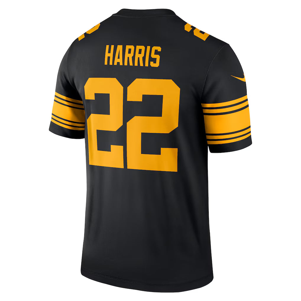 Men's Pittsburgh Steelers Najee Harris Black Legend Player Performance Top
