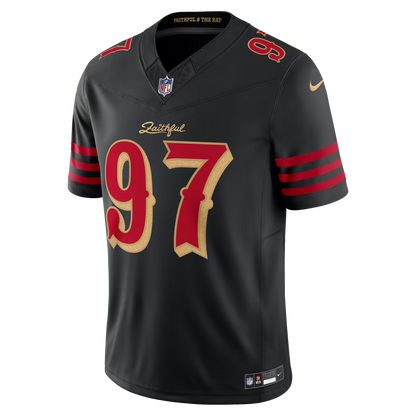 Nick Bosa San Francisco 49ers Rivalries Collection Stitched Limited Jersey - Black
