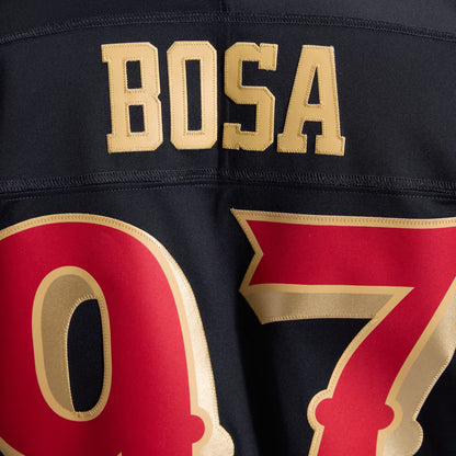 Nick Bosa San Francisco 49ers Rivalries Collection Stitched Limited Jersey - Black