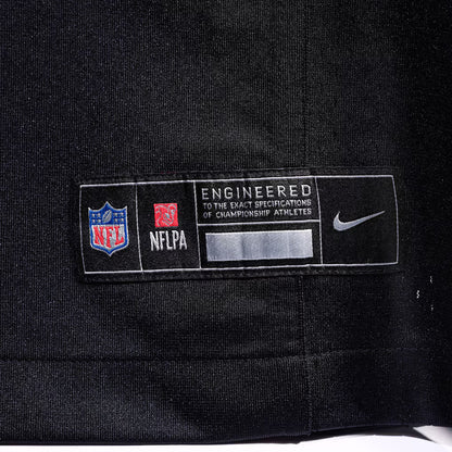 Men's Pittsburgh Steelers Patrick Queen Nike Black Game Player Jersey