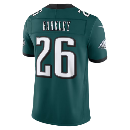 Men's Philadelphia Eagles Saquon Barkley Black Alternate Vapor F.U.S.E. Stitched Limited Jersey