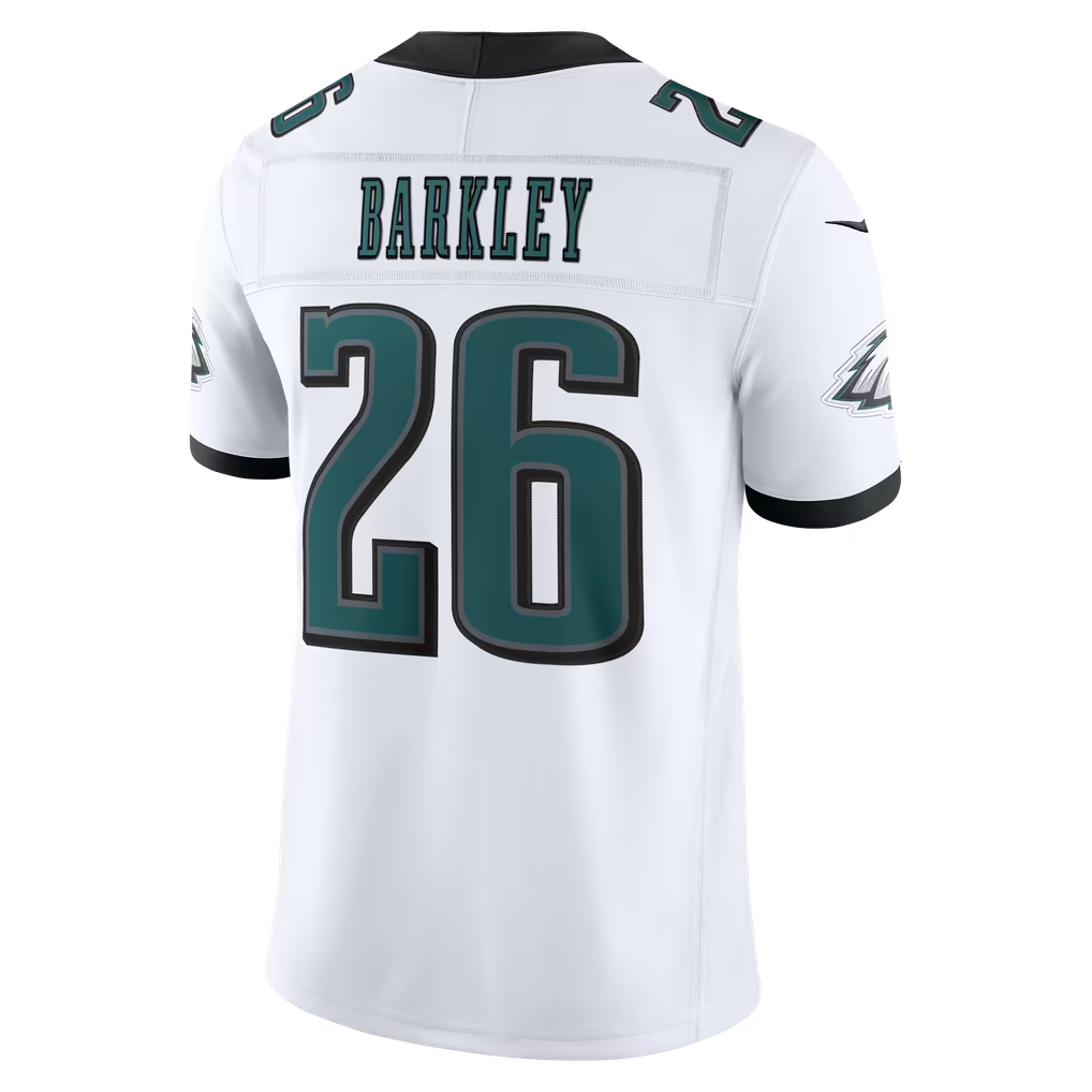 Men's Philadelphia Eagles Saquon Barkley Black Alternate Vapor F.U.S.E. Stitched Limited Jersey