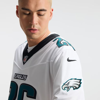 Men's Philadelphia Eagles Saquon Barkley Black Alternate Vapor F.U.S.E. Stitched Limited Jersey