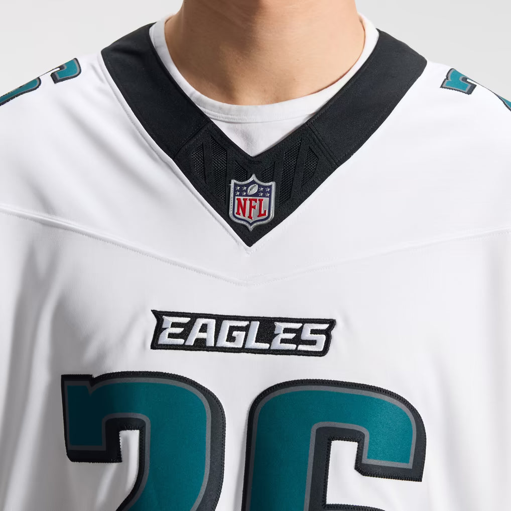 Men's Philadelphia Eagles Saquon Barkley Black Alternate Vapor F.U.S.E. Stitched Limited Jersey