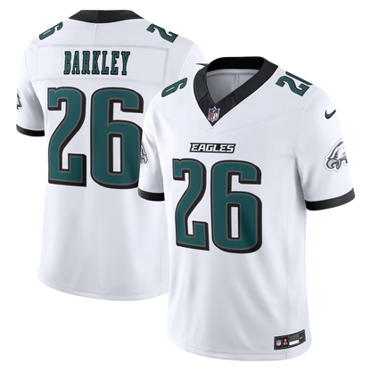 Men's Philadelphia Eagles Saquon Barkley Black Alternate Vapor F.U.S.E. Stitched Limited Jersey
